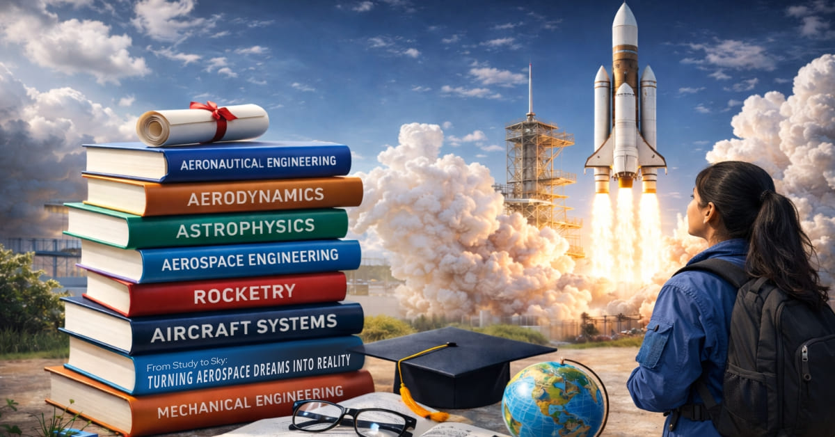 From Study to Sky: Turning Aerospace Dreams into Reality